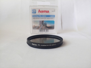 Filtro polarizador 58mm Hama